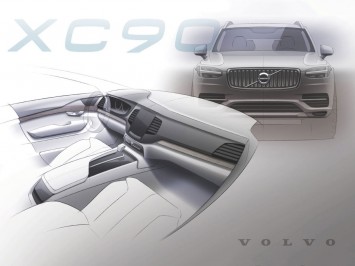 Volvo XC 90 - Design Sketches