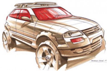 VW Design Sketch by Rodrigo Maggi
