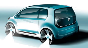 VW E Up! Concept Design Sketch