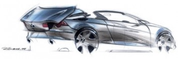 VW Eos Design Sketch