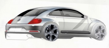 VW New Beetle Design Sketch