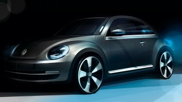 VW New Beetle Design Sketch