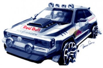 VW Red Bull Design Sketch