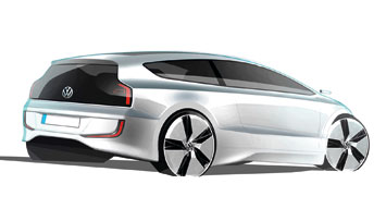 VW Up! Lite Design Sketch
