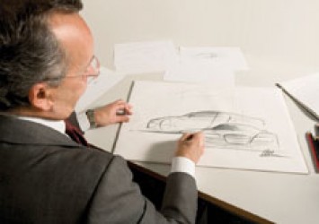 Walter de Silva Audi R8 Design Sketch