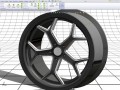 Modeling a 3D 20-inch rim in SolidWorks