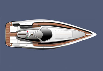 Yacht Design Sketch by Mercedes-Benz Style