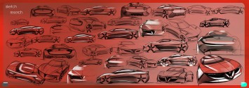Zagato Alfa Romeo Division 2019 Concept - Design Sketches