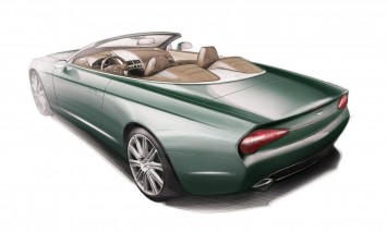 Zagato Aston Martin DB9 Spyder Centennial - Design Sketch