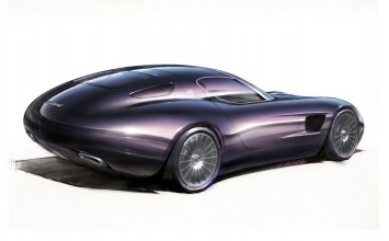 Zagato Maserati Mostro Concept - Design Sketch