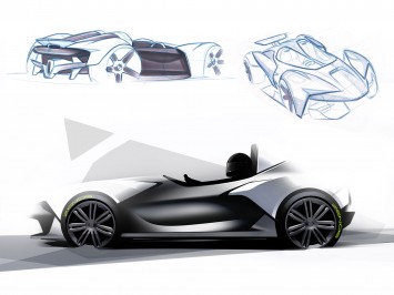 Zenos Cars E10 roadster - Design Sketches